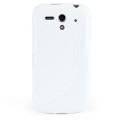 Funda Mooster Huawei Ascend G300 blanca tpu