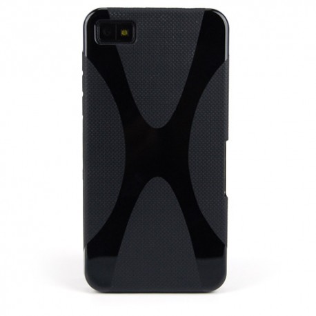 Funda Mooster Blackberry Z10 negra tpu
