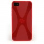 Funda Mooster Blackberry Z10 roja tpu