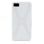 Funda Mooster Blackberry Z10 blanca tpu