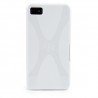 Funda Mooster Blackberry Z10 blanca tpu