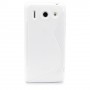 Funda Mooster Huawei Ascend G510 / G520 blanca tpu