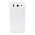 Funda Mooster Huawei Ascend G510 / G520 blanca tpu