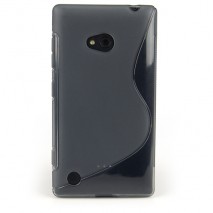 Funda Mooster Nokia Lumia 720 gris tpu