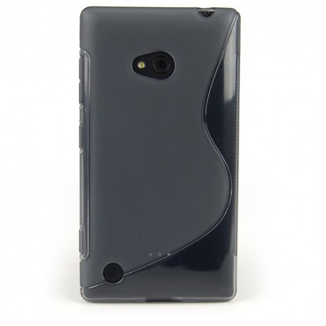Funda Mooster Nokia Lumia 720 gris tpu