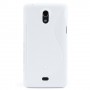 Funda Mooster Sony Xperia T LT30P blanca tpu