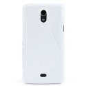 Funda Mooster Sony Xperia T LT30P blanca tpu