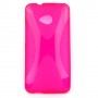 Funda Mooster HTC One M7 fucsia tpu