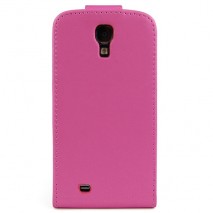 Funda Mooster Samsung Galaxy S4 I9500  fucsia de piel slim