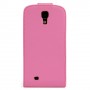 Funda Samsung I9500 galaxy S4 rosa de piel slim Mooster