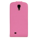 Funda Samsung I9500 galaxy S4 rosa de piel slim Mooster