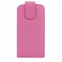 Funda Samsung I9500 galaxy S4 rosa de piel slim Mooster