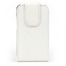 Funda Mooster Samsung Galaxy S5220 blanca de piel slim