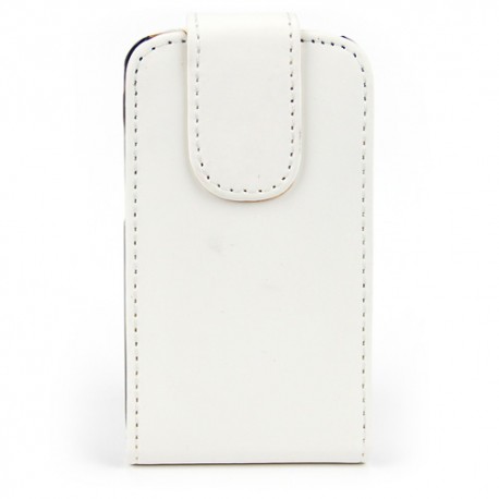 Funda Mooster Samsung Galaxy S5220 blanca de piel slim