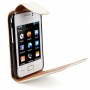 Funda Mooster Samsung Galaxy S5220 blanca de piel slim