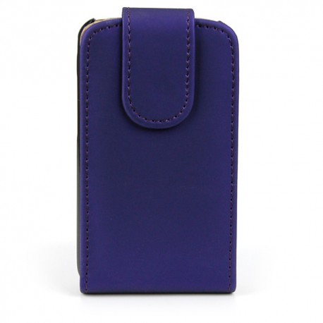 Funda Mooster Samsung Galaxy S5220 lila de piel slim