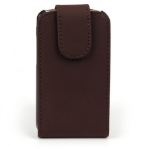 Funda Mooster Samsung Galaxy S5220 marron de piel slim