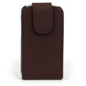 Funda Mooster Samsung Galaxy S5220 marron de piel slim