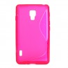 Funda Mooster LG Optimus L7 II P710 fucsia tpu