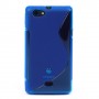 Funda Mooster Sony Xperia miro ST23I azul tpu