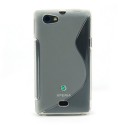 Funda Mooster Sony ST23I Xperia miro transparente tpu