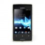Funda Mooster Sony ST23I Xperia miro transparente tpu