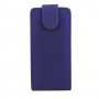Funda Mooster Huawei Ascend P6 lila de piel slim