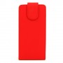 Funda Mooster Huawei Ascend P6 roja de piel slim