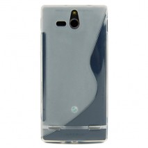 Funda Mooster Sony Xperia U ST25L transparente tpu