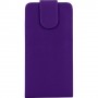 Funda Mooster LG Optimus Nexus 5 lila de piel slim
