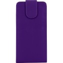 Funda Mooster LG Optimus Nexus 5 lila de piel slim