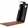 Funda Mooster LG Optimus Nexus 5 lila de piel slim