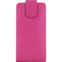 Funda Mooster LG Optimus Nexus 5 fucsia de piel slim