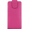 Funda Mooster LG Optimus Nexus 5 fucsia de piel slim