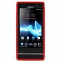 Funda Mooster Sony Xperia U  ST25I roja tpu