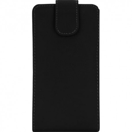 Funda Mooster Sony Xperia C negra de piel slim