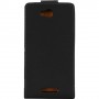 Funda Mooster Sony Xperia C negra de piel slim