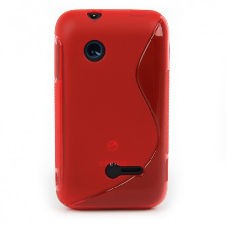 Funda Mooster Sony Xperia tipo ST21I roja tpu