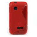 Funda Mooster Sony Xperia tipo ST21I roja tpu