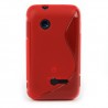 Funda Mooster Sony Xperia tipo ST21I roja tpu