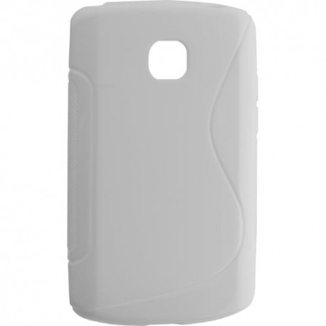 Funda Mooster LG Optimus L1 II blanca tpu