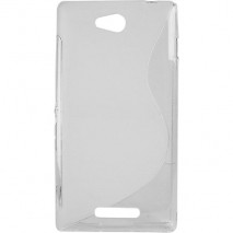 Funda Mooster Sony Xperia C transparente tpu