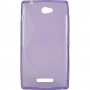 Funda Mooster Sony Xperia C lila tpu