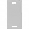 Funda Mooster Sony Xperia C blanca tpu