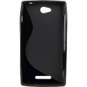 Funda Mooster Sony Xperia C negra tpu