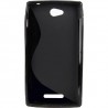Funda Mooster Sony Xperia C negra tpu
