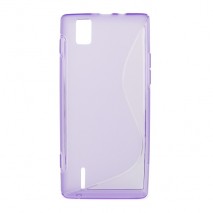 Funda Mooster Huawei Ascend P2 lila tpu