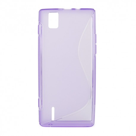 Funda Mooster Huawei Ascend P2 lila tpu