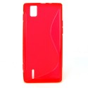 Funda Mooster Huawei Ascend P2 roja tpu