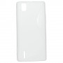 Funda Mooster Huawei Ascend P2 blanca tpu